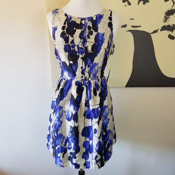 Kensie Dresses & Skirts - 3/$20 🎂 Kensie Blue&Silver Dress L (NWOT)